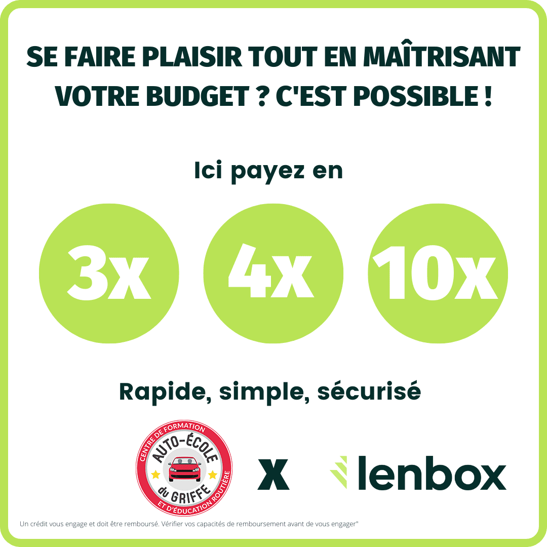 Nouveau : payez en 3X, 4X ou 10X !